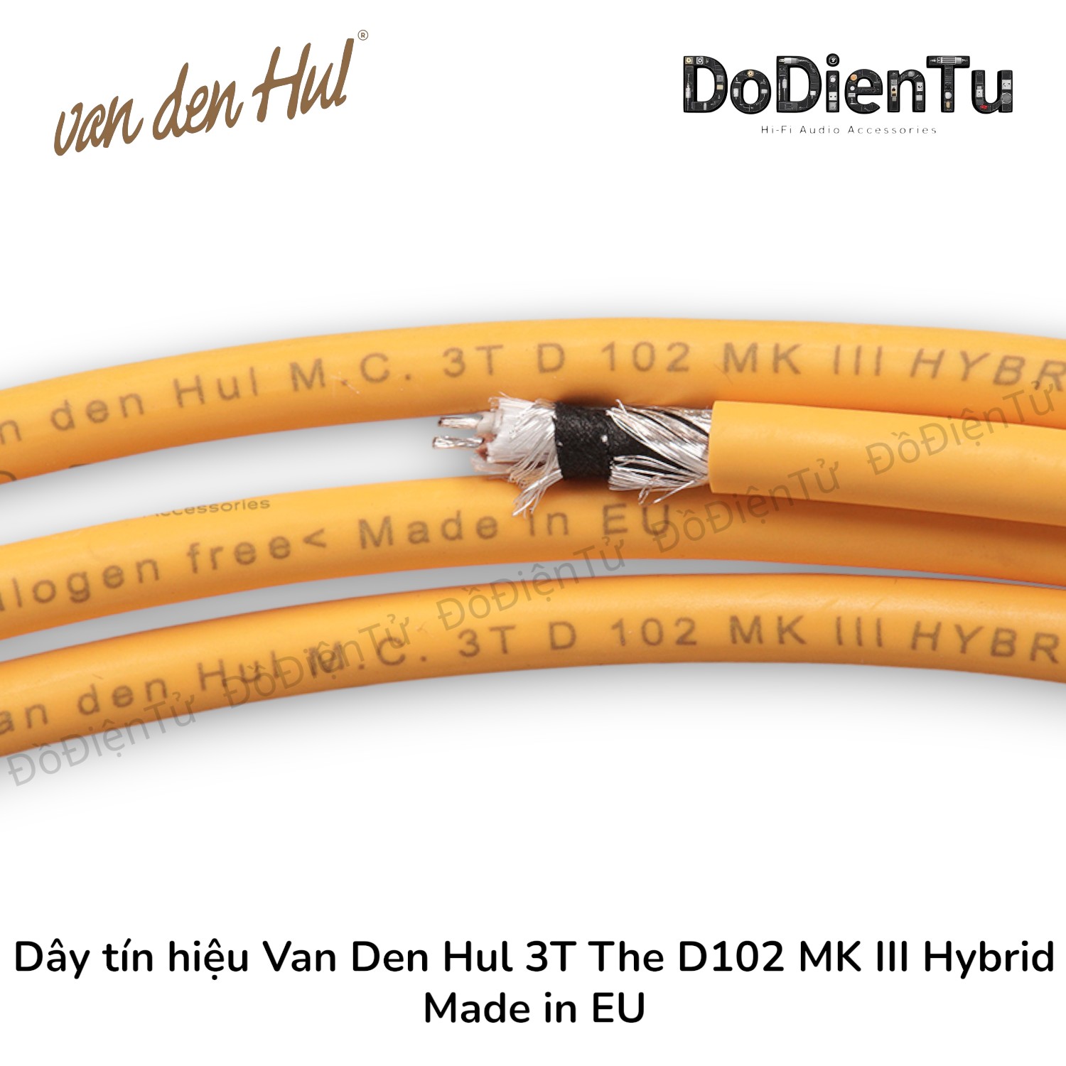Dây tín hiệu van den Hul 3T D-102 MK III Hybrid - Made in EU | Đồ