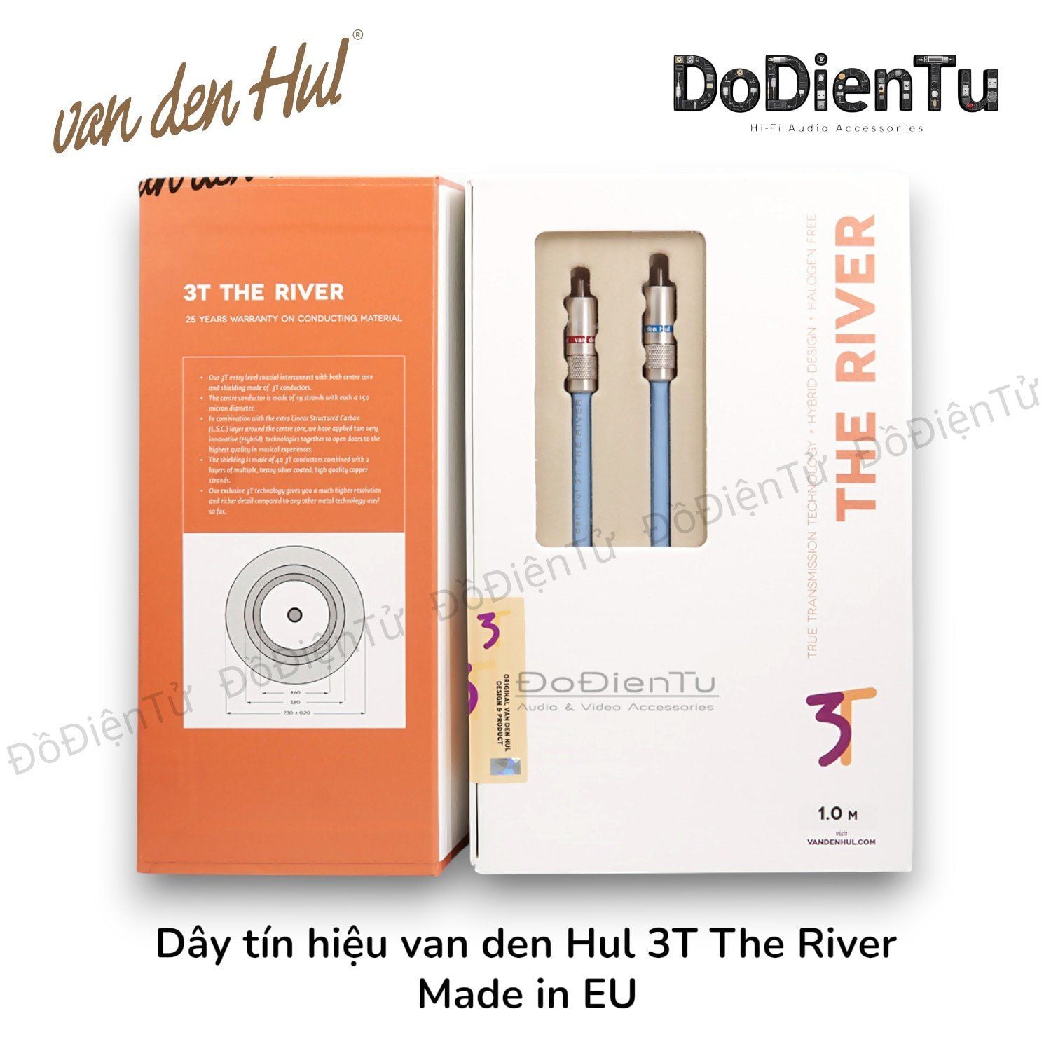 van den Hul - 3T The RIVER Hybrid RCA