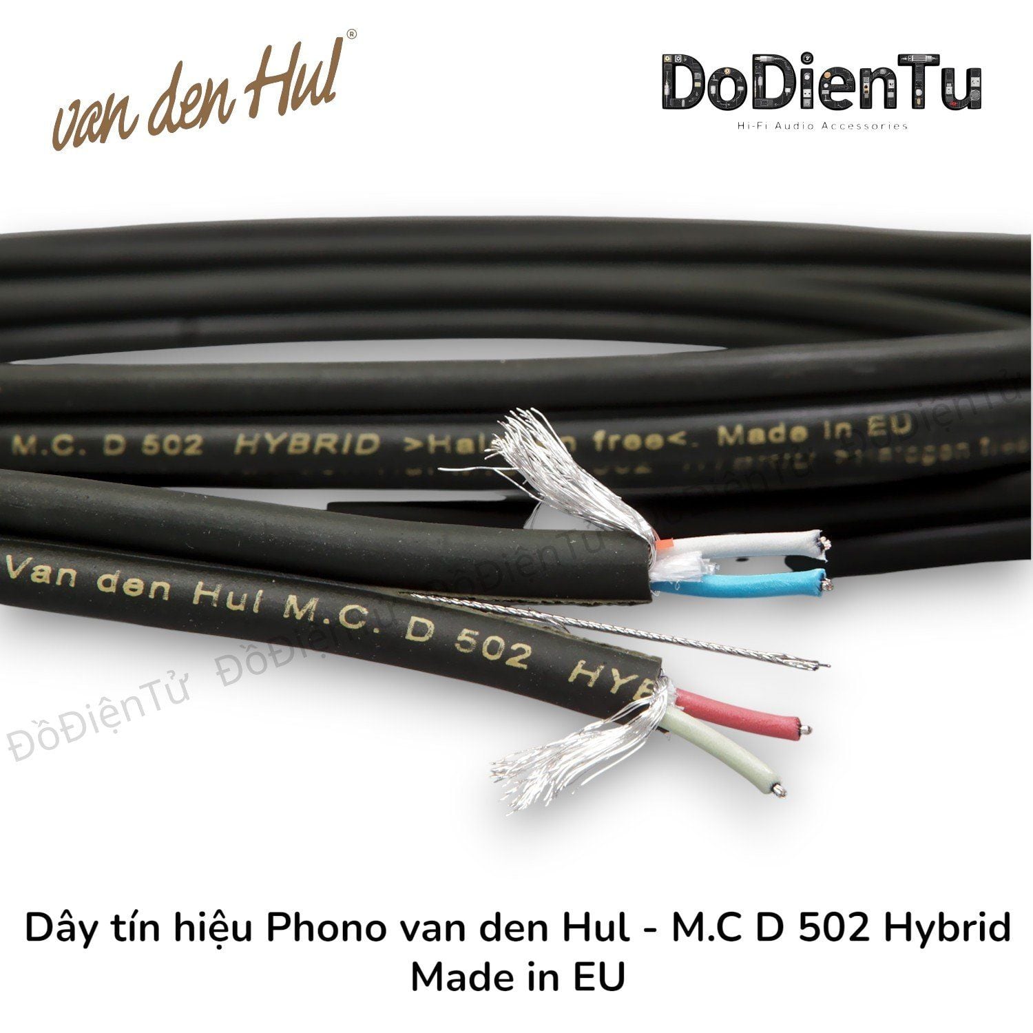 van den hul - The D 502 Hybrid - Phono Cable