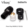 Phono Plug VIBORG LP 105 (G) - Female Pentapolar DIN Connector 24K