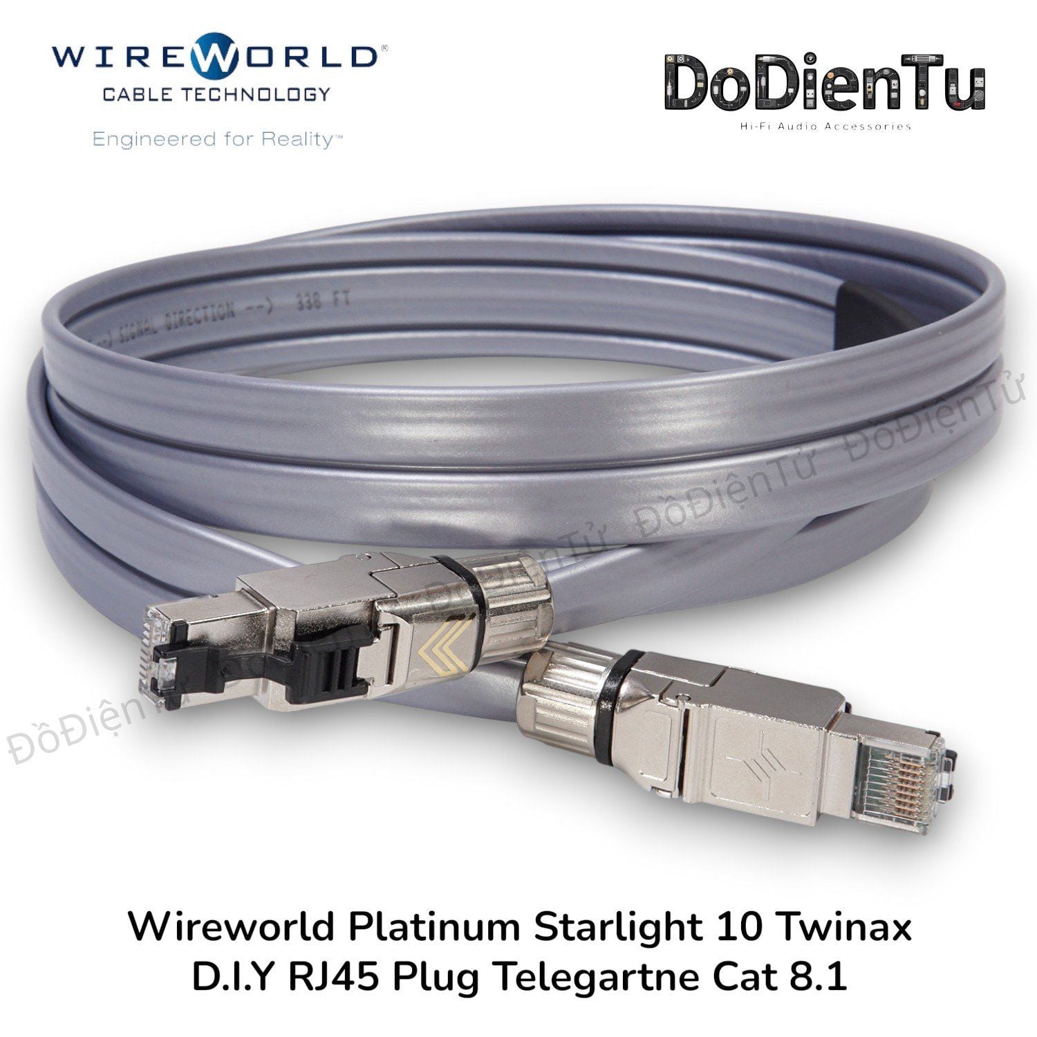 Wireworld Platinum Starlight 10 Twinax Ethernet - Dây Cáp Mạng [DIY]