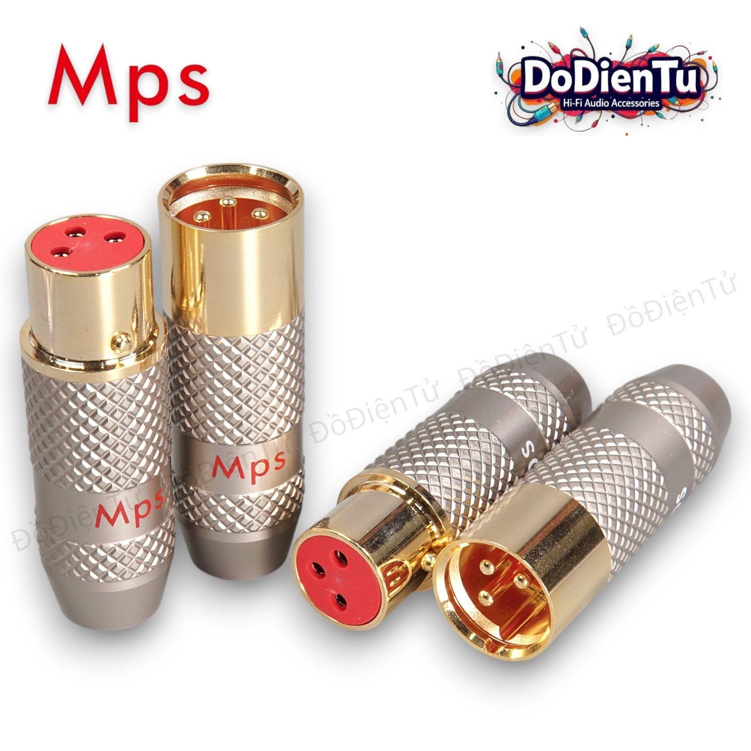 MPS Sally - Balanced XLR Plugs ⌀ 11