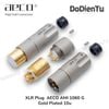 aeco AMI 1060 (G) XLR Plug - Tellurium Copper Gold Plated 10u - Ø12mm (2 pcs)