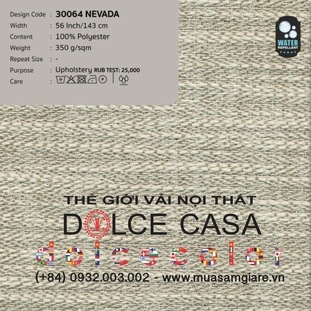  30064 NEVADA vải bọc ghế Nitas Thái Lan 2011 143cm 