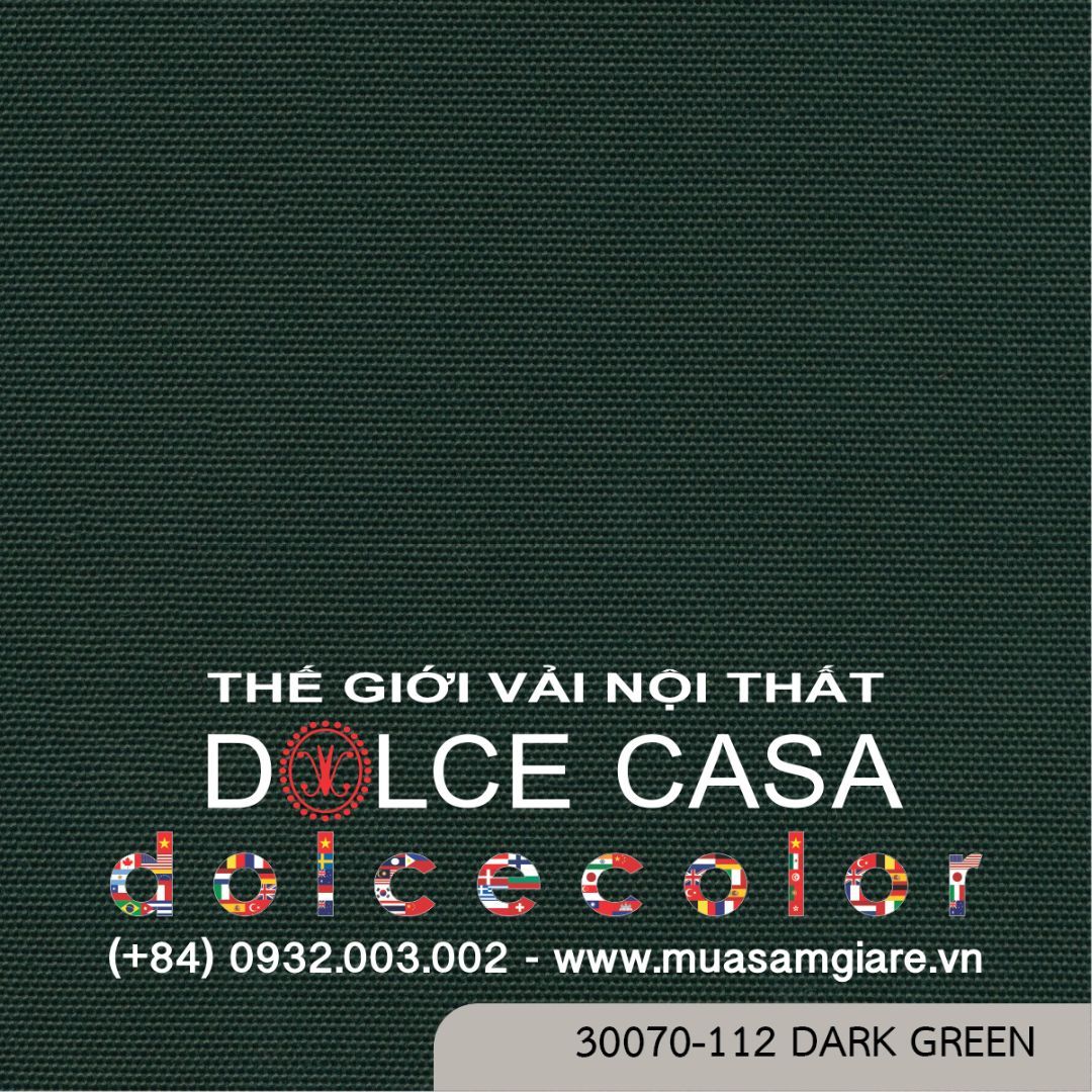 30070 vải ngoài trời ISTANBUL 16 màu copyright 2023 