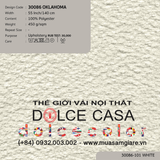  30086 OKLAHOMA vải bọc ghế Nitas Thái Lan 2024 140cm 