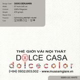  30093 BENJAMIN vải bọc ghế Nitas Thái Lan 2024 145cm 