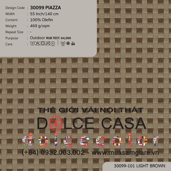  30099 vải ngoài trời PIAZZA 8 màu copyright 2026 