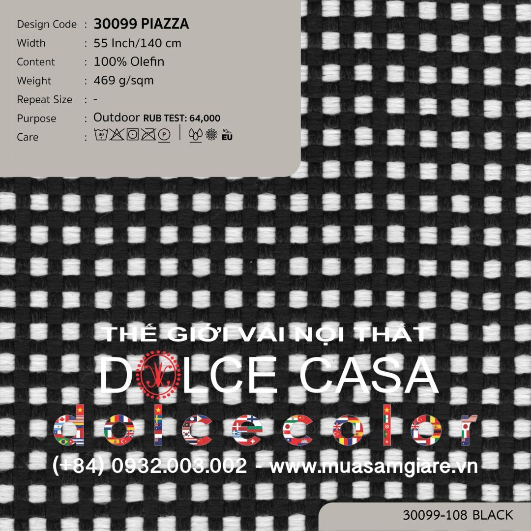  30099 vải ngoài trời PIAZZA 8 màu copyright 2026 