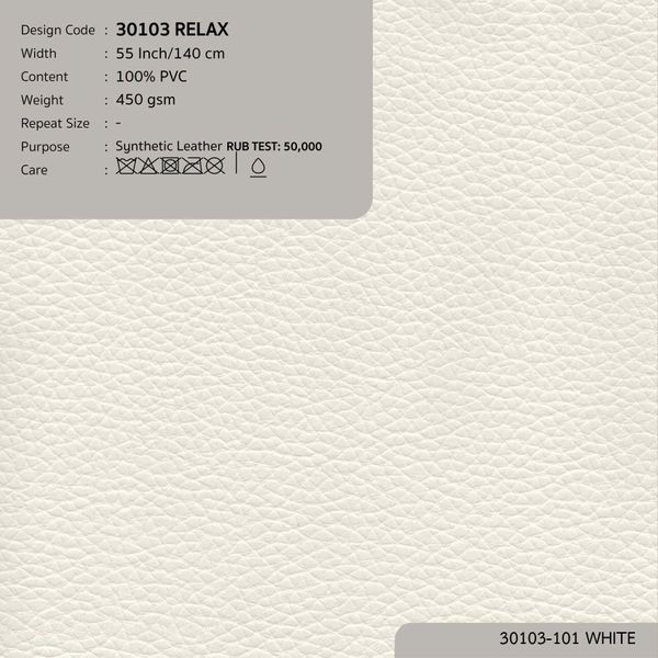  30103 vải PVC bọc nệm ghế RELAX 4 màu copyright 2025 