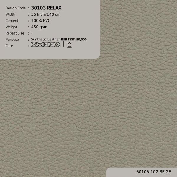  30103 vải PVC bọc nệm ghế RELAX 4 màu copyright 2025 