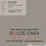  30104 vải PVC bọc nệm ghế CHEERS 5 màu copyright 2025 