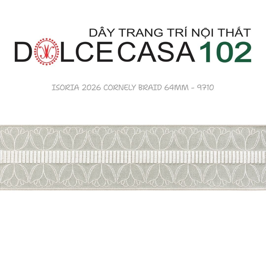  CORNELY ISORIA 2026 dây viền thêu trang trí có tại kho nhà SX 