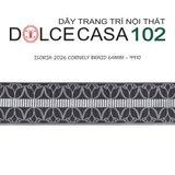  CORNELY ISORIA 2026 dây viền thêu trang trí có tại kho nhà SX 