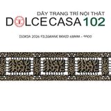  FILIGRANE ISORIA 2026 dây viền trang trí thêu đục lỗ tại kho nhà SX 