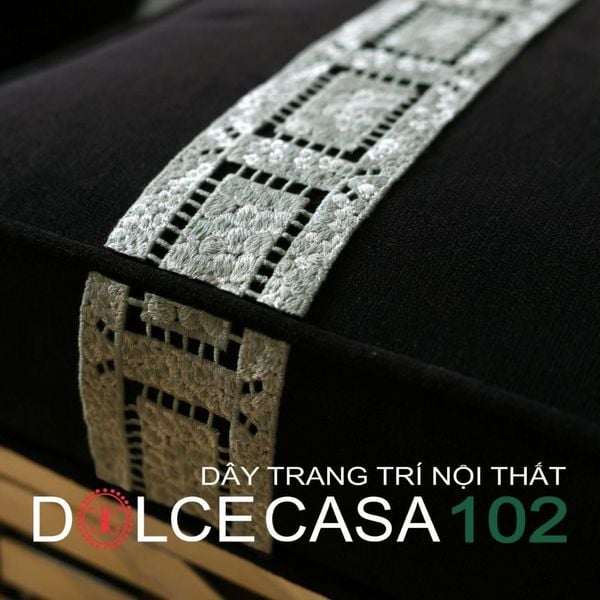  FILIGRANE ISORIA 2026 dây viền trang trí thêu đục lỗ tại kho nhà SX 