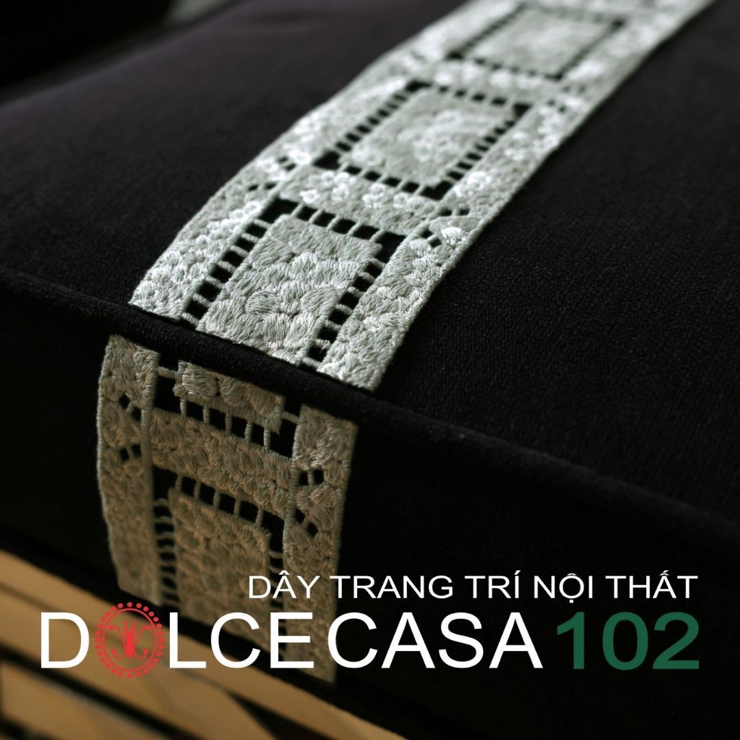  FILIGRANE ISORIA 2026 dây viền trang trí thêu đục lỗ tại kho nhà SX 