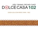  ICONA ISORIA 2026 dây viền thêu có mép cong hình sò có tại kho nhà SX 