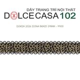  ICONA ISORIA 2026 dây viền thêu có mép cong hình sò có tại kho nhà SX 