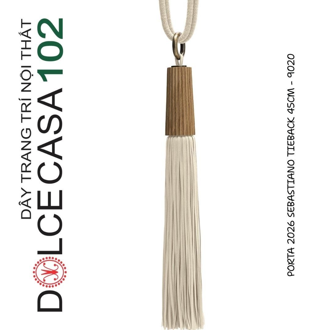  SEBASTIANO PORTA 2026 dây vén màn rèm tua rua có tại kho nhà SX 