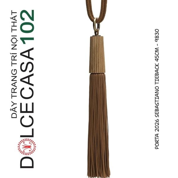  SEBASTIANO PORTA 2026 dây vén màn rèm tua rua có tại kho nhà SX 