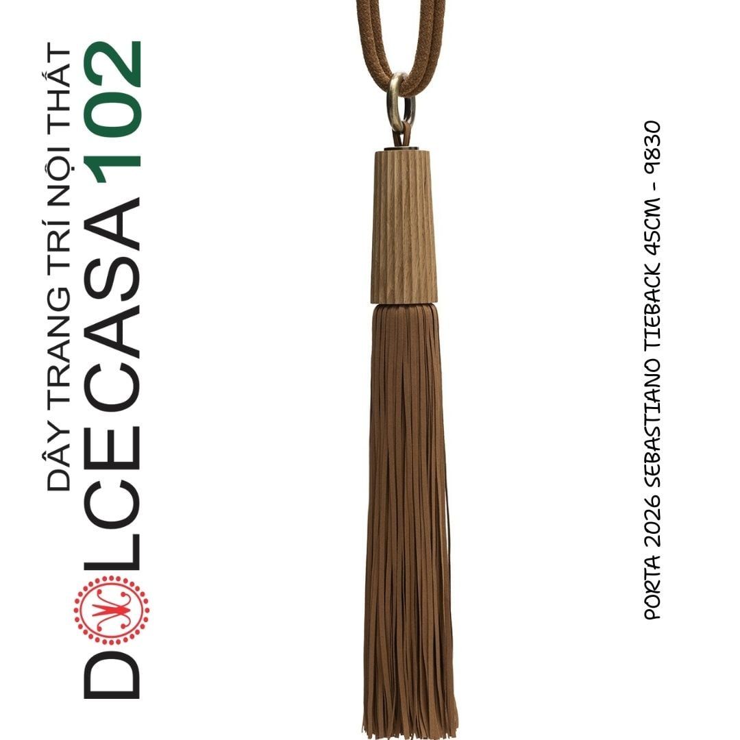  SEBASTIANO PORTA 2026 dây vén màn rèm tua rua có tại kho nhà SX 