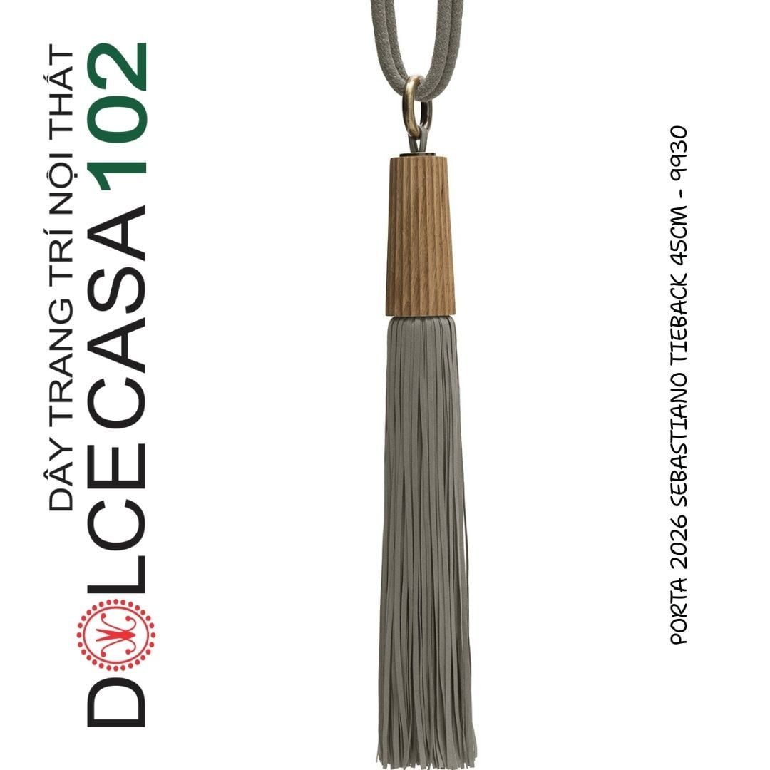  SEBASTIANO PORTA 2026 dây vén màn rèm tua rua có tại kho nhà SX 