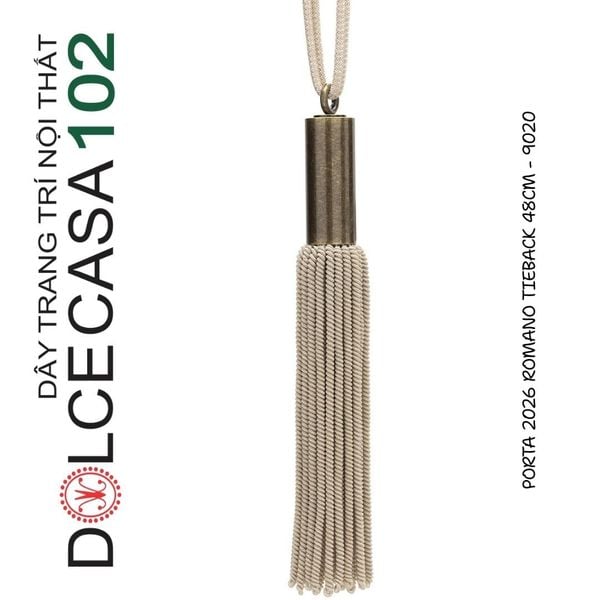  ROMANO PORTA 2026 dây vén màn rèm tua rua có tại kho nhà SX 