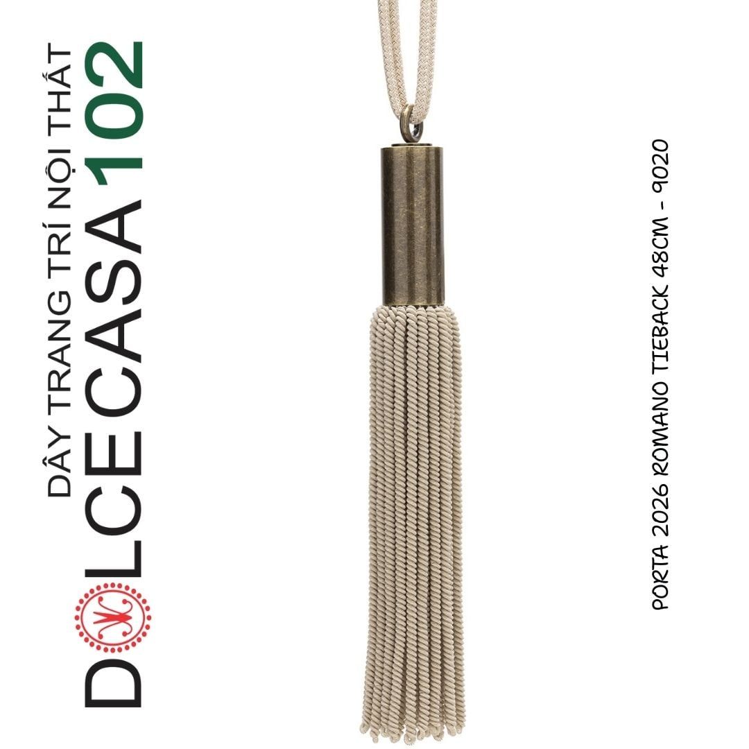  ROMANO PORTA 2026 dây vén màn rèm tua rua có tại kho nhà SX 