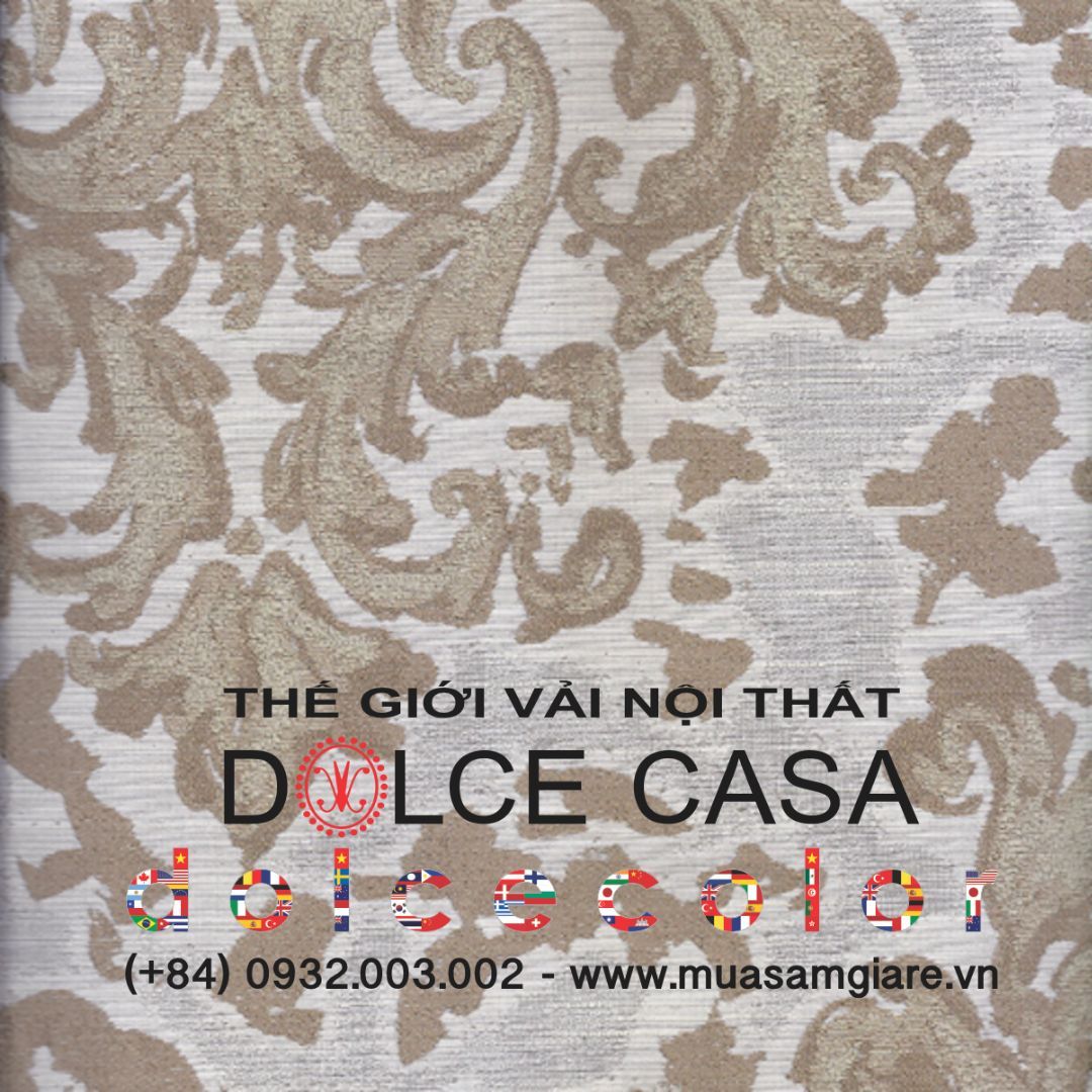  40020 BAROQUE vải rèm cửa Nitas Thái Lan 2016 137cm 