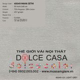  40049 MAHA SETHI vải rèm cửa Nitas Thái Lan 2024 140cm 