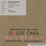  40049 MAHA SETHI vải rèm cửa Nitas Thái Lan 2024 140cm 
