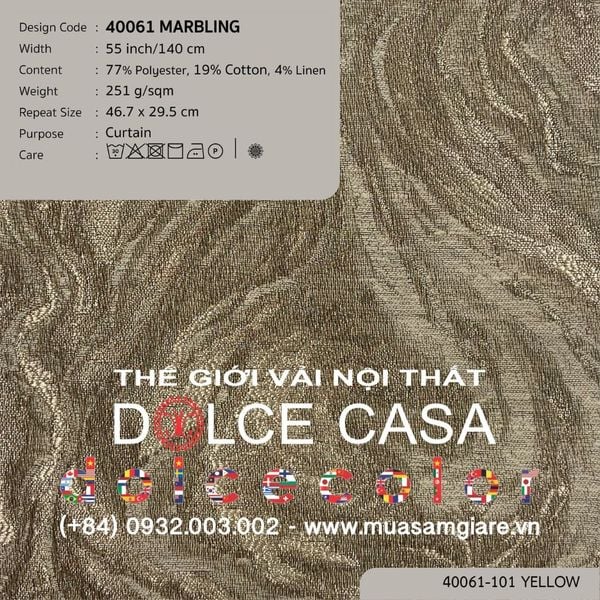  40061 vải màn rèm cửa MARBLING 2 màu copyright 2025 