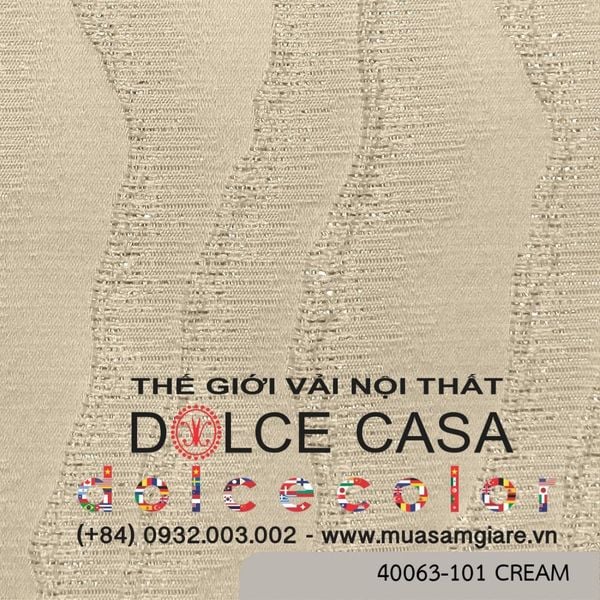  40063 vải màn rèm cửa WAVES OF SAND 2 màu copyright 2025 