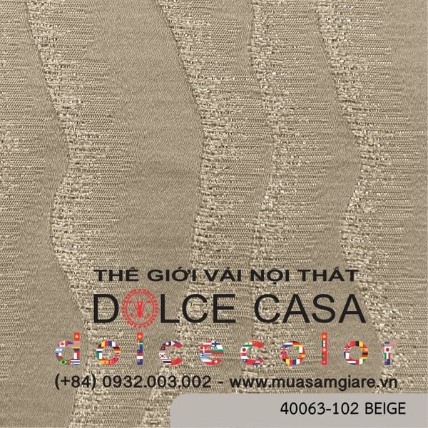  40063 vải màn rèm cửa WAVES OF SAND 2 màu copyright 2025 