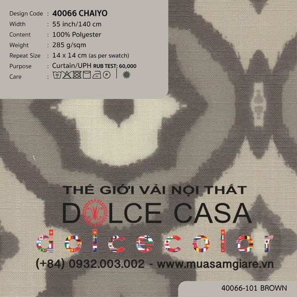  40066 vải đa năng CHAIYO 3 màu copyright 2026 