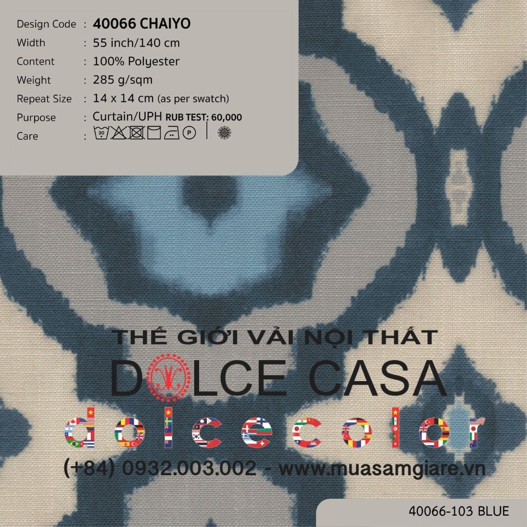  40066 vải đa năng CHAIYO 3 màu copyright 2026 