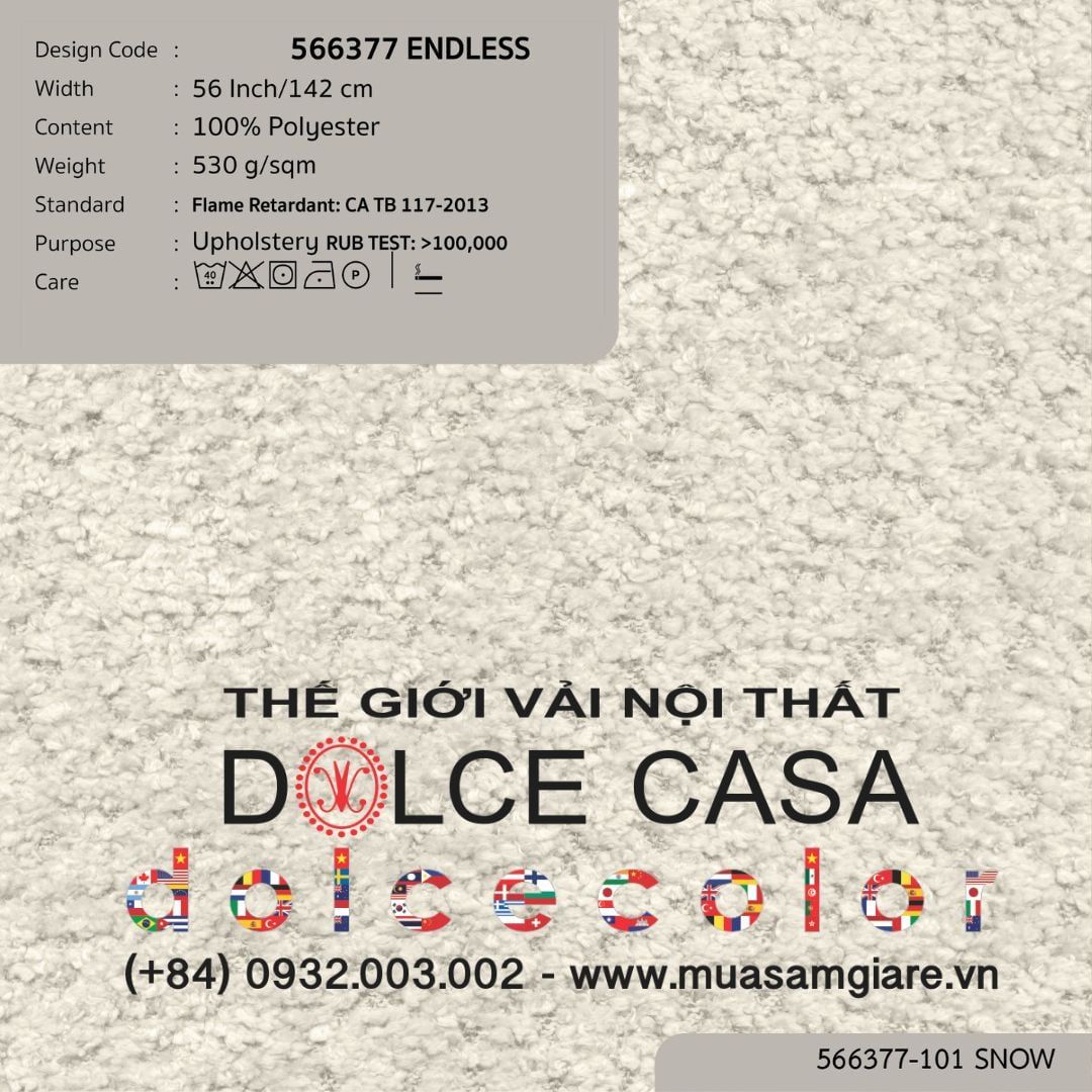  566377 ENDLESS vải bọc ghế Nitas Thái Lan 2013 142cm 