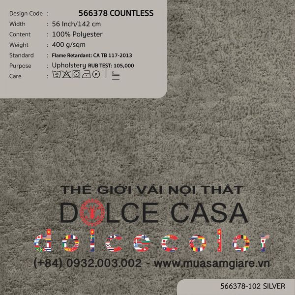 562202-101 CRAFTMANSHIP vải bọc sofa Nitas Thái Lan 2023 140cm