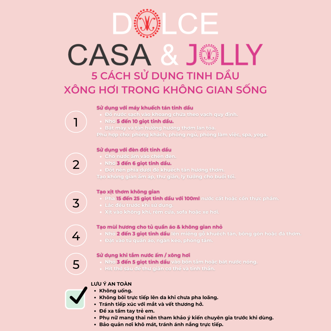  Tinh dầu xông không gian sống L'Apothiquaire by Dolce Jolly 