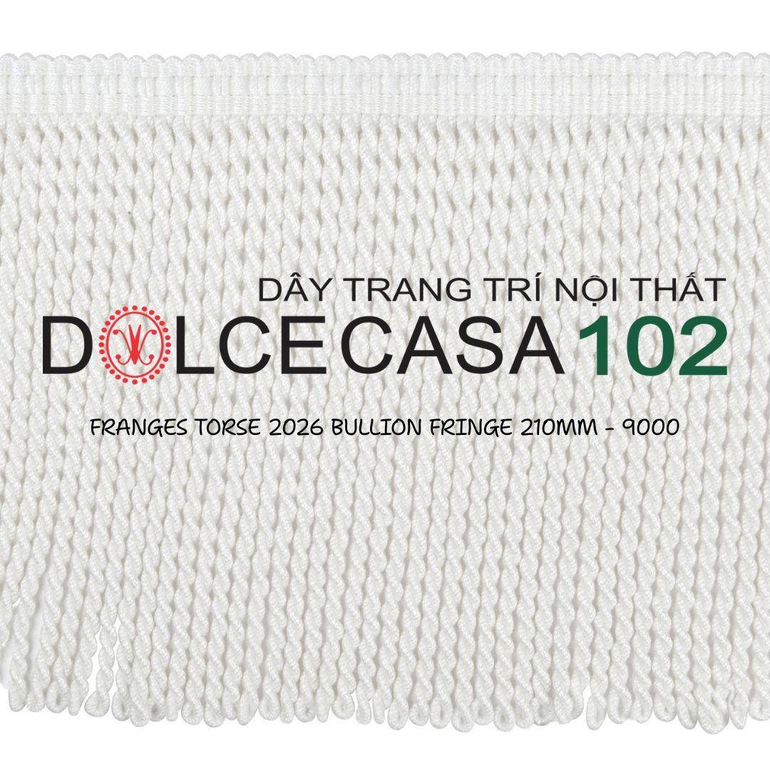  FRANGES TORSE 2026 dây viền tua xoắn Đa Phong Cách có tại kho nhà SX 