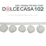  CALYPSO 2026 dây viền trang trí quả cầu đơn sắc có sẵn tại kho nhà SX 