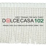  FRANGES TORSE XL 2026 dây viền tua rua xoắn cỡ đại có tại kho nhà SX 