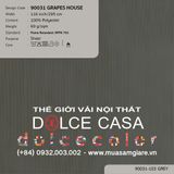  90031 vải màn rèm gió GRAPES HOUSE 3 màu copyright 2022 