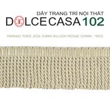  FRANGES TORSE XL 2026 dây viền tua rua xoắn cỡ đại có tại kho nhà SX 