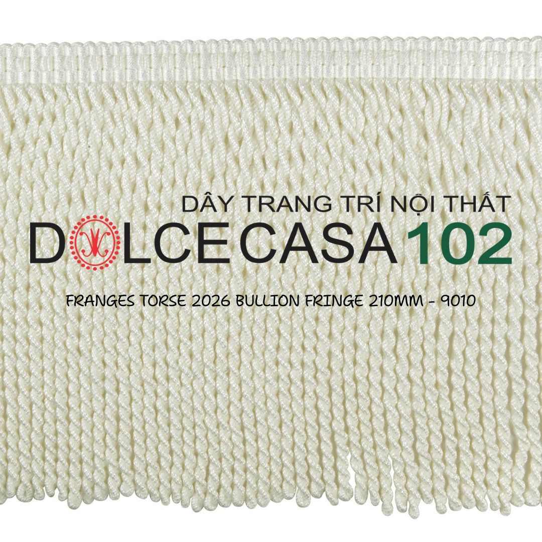  FRANGES TORSE 2026 dây viền tua xoắn Đa Phong Cách có tại kho nhà SX 