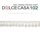  CALYPSO 2026 dây viền trang trí quả cầu đơn sắc có sẵn tại kho nhà SX 