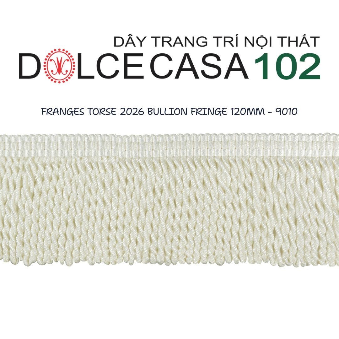  FRANGES TORSE 2026 dây viền tua xoắn Đa Phong Cách có tại kho nhà SX 