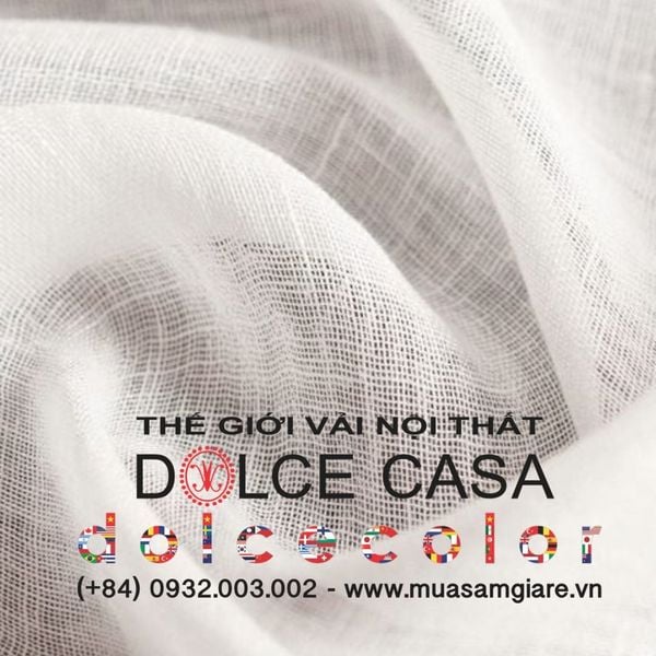  72716 vải màn rèm gió GAYA 9 màu copyright 2021 