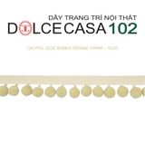  CALYPSO 2026 dây viền trang trí quả cầu đơn sắc có sẵn tại kho nhà SX 